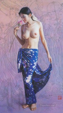 Desnudo Painting - Guan ZEJU 15 chica china desnuda